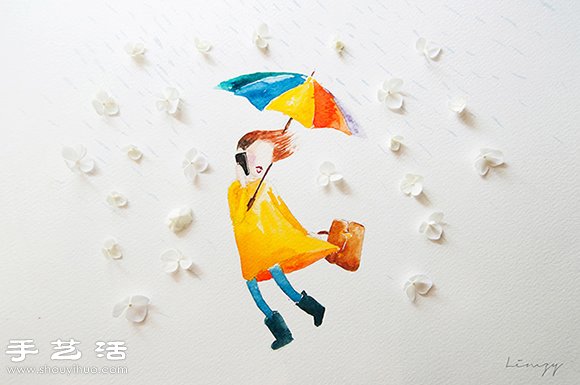 創(chuàng)意DIY：鮮花+繪畫 講述媽媽的一生 -  rpnrmr.com