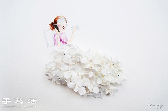 創(chuàng)意DIY：鮮花+繪畫 講述媽媽的一生 -  rpnrmr.com