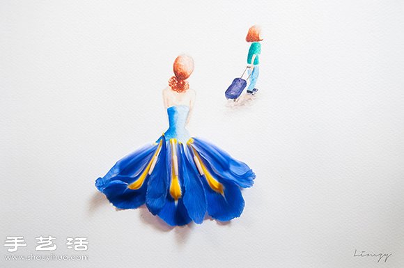 創(chuàng)意DIY：鮮花+繪畫 講述媽媽的一生 -  rpnrmr.com