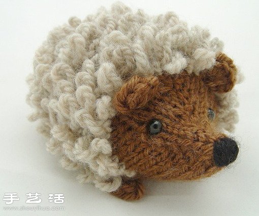 毛線小刺猬手工藝品 -  rpnrmr.com