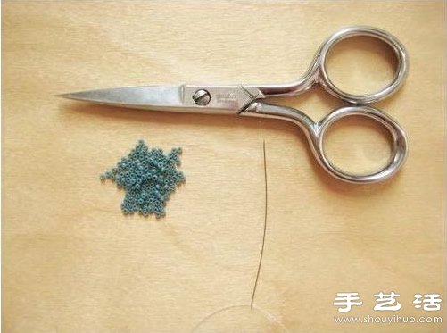 串珠五角星項鏈吊墜手工制作圖解教程 -  rpnrmr.com
