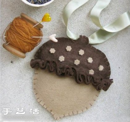 可愛干果造型香包手工制作圖解教程 -  rpnrmr.com