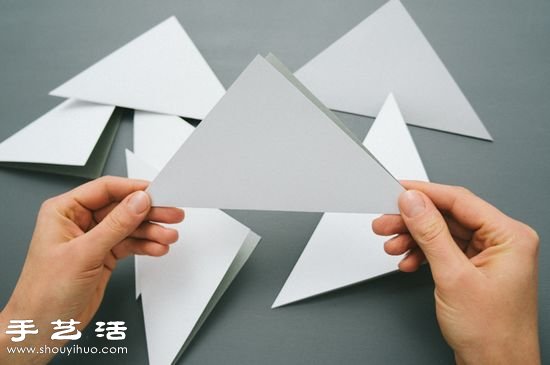手工剪紙制作超美3D立體雪花教程 -  rpnrmr.com