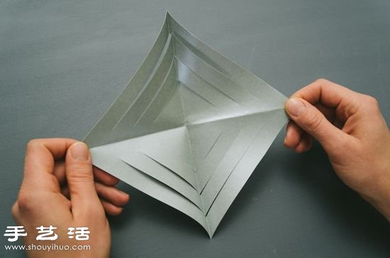 手工剪紙制作超美3D立體雪花教程 -  rpnrmr.com