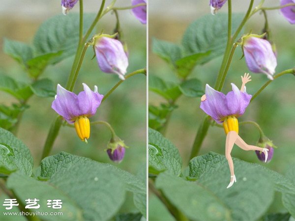 DIY現(xiàn)實與插畫結(jié)合的創(chuàng)意繪畫作品 -  rpnrmr.com