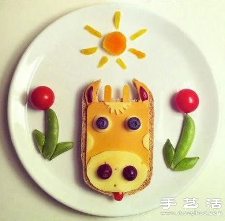 DIY充滿童趣的水果、蔬菜、糕點(diǎn)擺盤 -  rpnrmr.com