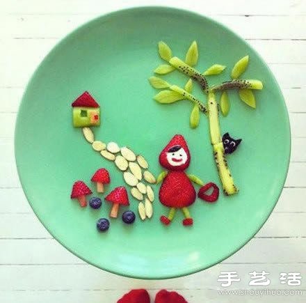 DIY充滿童趣的水果、蔬菜、糕點(diǎn)擺盤 -  rpnrmr.com