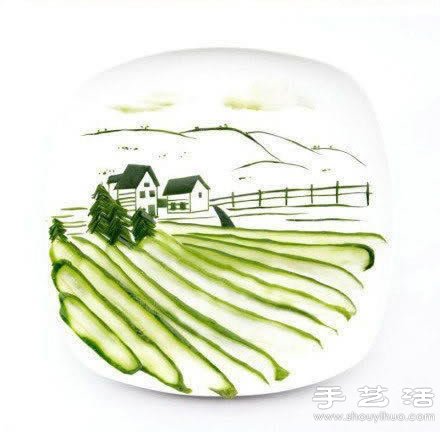 DIY充滿童趣的水果、蔬菜、糕點(diǎn)擺盤 -  rpnrmr.com