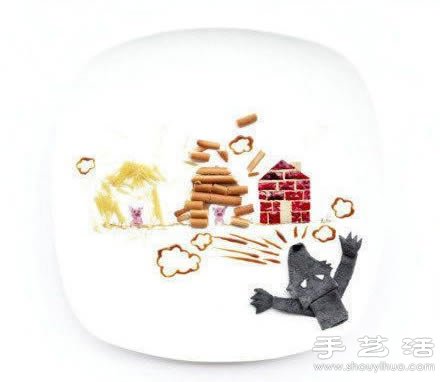 DIY充滿童趣的水果、蔬菜、糕點(diǎn)擺盤 -  rpnrmr.com