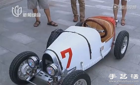 汽車工程師老爸給兒子親手制作布加迪跑車 -  rpnrmr.com