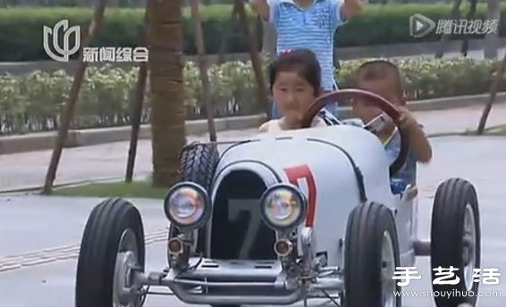 汽車工程師老爸給兒子親手制作布加迪跑車 -  rpnrmr.com