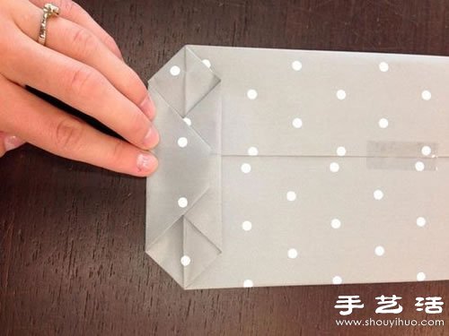 手工折紙制作經(jīng)典的禮品包裝袋 -  rpnrmr.com
