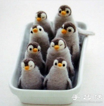 超萌的手工羊毛氈小動(dòng)物玩偶 -  rpnrmr.com