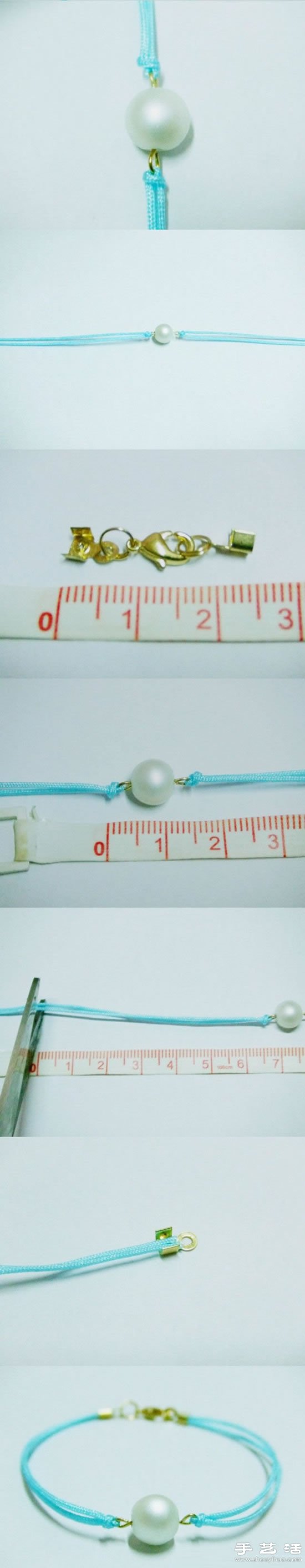 簡單易學(xué)的小清新手鏈?zhǔn)止ぶ谱鹘坛?-  rpnrmr.com