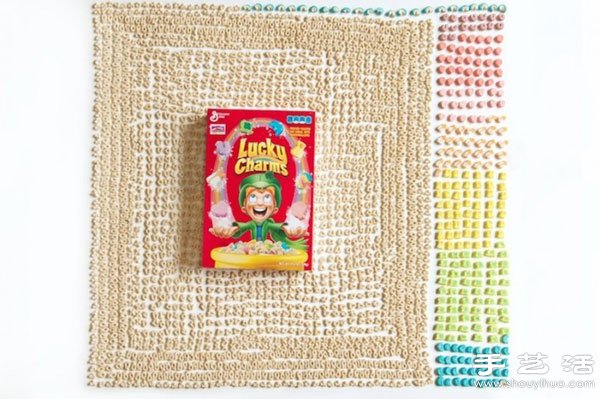 創(chuàng)意DIY：常見(jiàn)物品規(guī)則擺放 -  rpnrmr.com