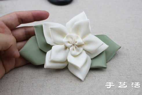 華麗的花朵發(fā)卡手工制作教程 -  rpnrmr.com