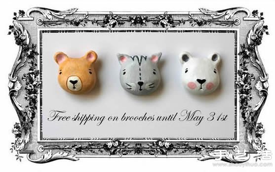 北歐風(fēng)軟陶制作手工藝品 -  rpnrmr.com