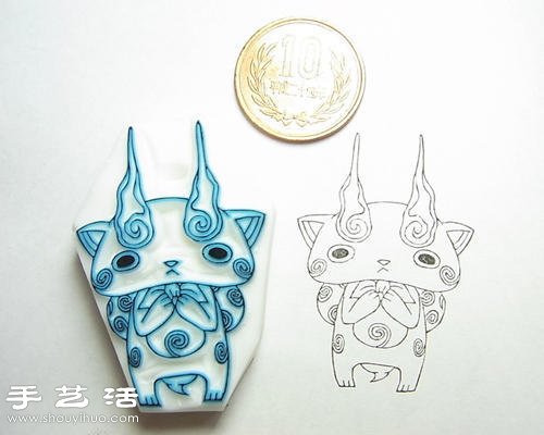 利用橡皮擦DIY制作卡通圖案橡皮圖章 -  rpnrmr.com