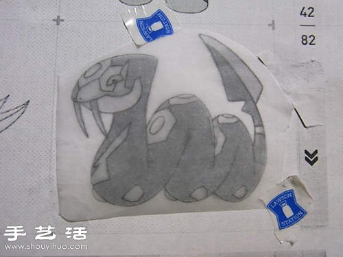 利用橡皮擦DIY制作卡通圖案橡皮圖章 -  rpnrmr.com