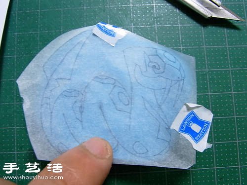 利用橡皮擦DIY制作卡通圖案橡皮圖章 -  rpnrmr.com