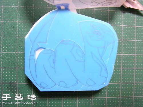 利用橡皮擦DIY制作卡通圖案橡皮圖章 -  rpnrmr.com