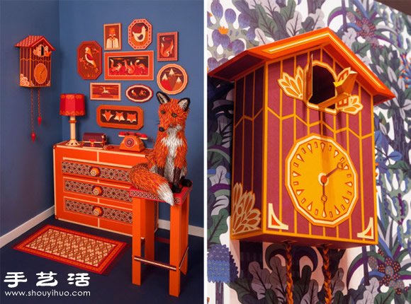 紙藝DIY愛馬仕分店展示櫥窗 -  rpnrmr.com