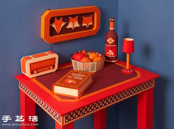 紙藝DIY愛馬仕分店展示櫥窗 -  rpnrmr.com