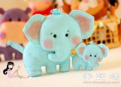 不織布制作的超萌布藝玩具 -  rpnrmr.com