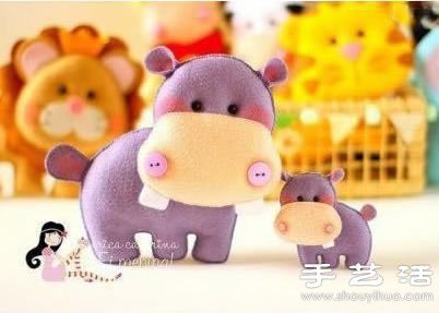 不織布制作的超萌布藝玩具 -  rpnrmr.com
