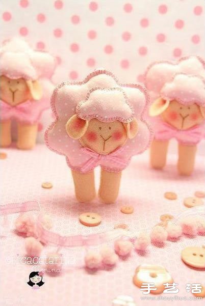 不織布制作的超萌布藝玩具 -  rpnrmr.com
