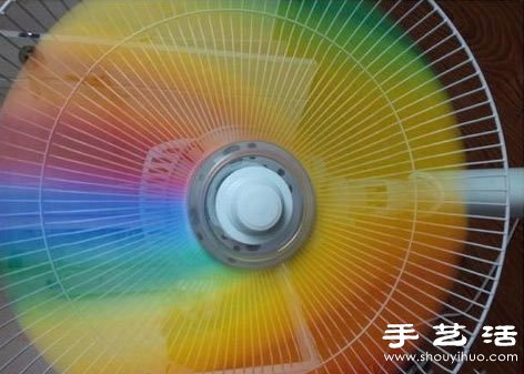 DIY漂亮的彩虹風(fēng)扇 -  rpnrmr.com