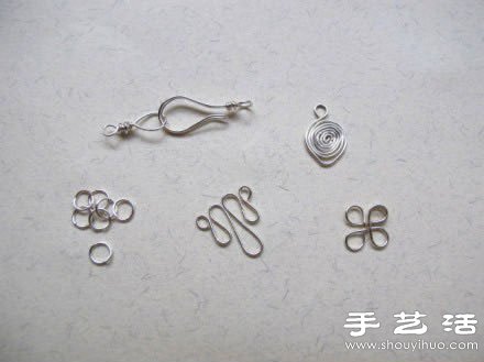 金屬絲DIY制作小清新耳飾的方法教程 -  rpnrmr.com