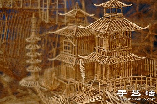35年10萬根牙簽純手工制作舊金山街景模型 -  rpnrmr.com