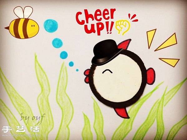 90后漂亮女生OYF的創(chuàng)意餅干畫作品 -  rpnrmr.com