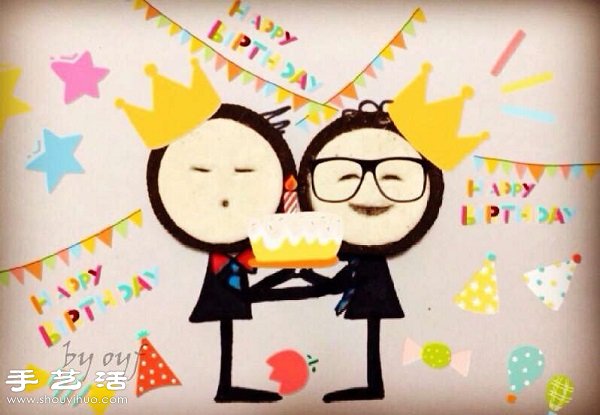 90后漂亮女生OYF的創(chuàng)意餅干畫作品 -  rpnrmr.com