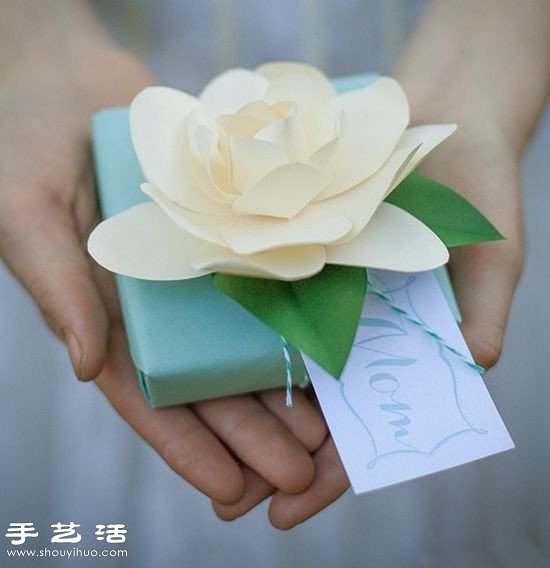 卡紙手工制作梔子花手工花圖解教程 -  rpnrmr.com