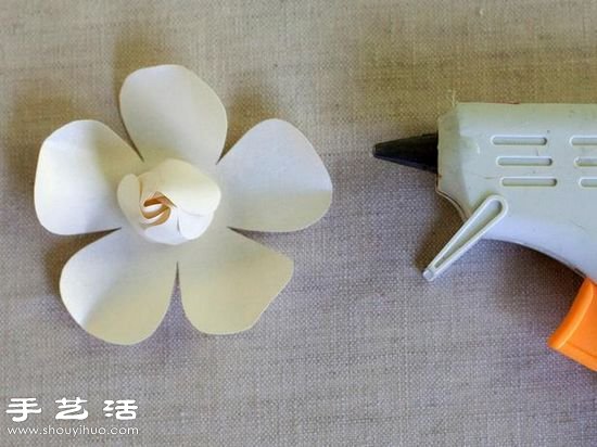 卡紙手工制作梔子花手工花圖解教程 -  rpnrmr.com