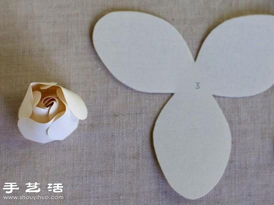卡紙手工制作梔子花手工花圖解教程 -  rpnrmr.com