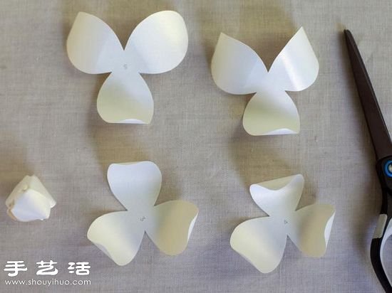 卡紙手工制作梔子花手工花圖解教程 -  rpnrmr.com