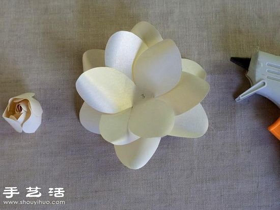 卡紙手工制作梔子花手工花圖解教程 -  rpnrmr.com