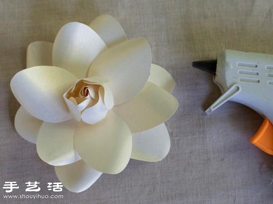 卡紙手工制作梔子花手工花圖解教程 -  rpnrmr.com