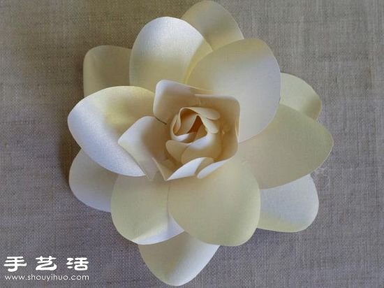 卡紙手工制作梔子花手工花圖解教程 -  rpnrmr.com