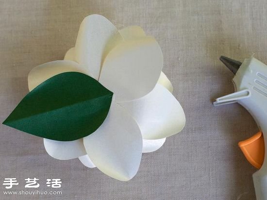 卡紙手工制作梔子花手工花圖解教程 -  rpnrmr.com