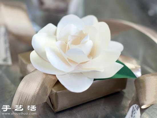 卡紙手工制作梔子花手工花圖解教程 -  rpnrmr.com