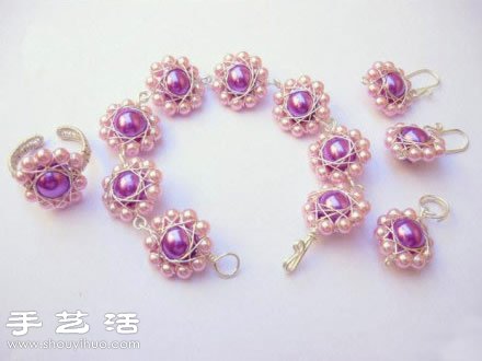 超漂亮的珍珠串珠首飾飾品制作圖解教程 -  rpnrmr.com