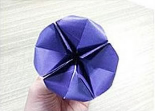 折紙牽牛花手工花制作圖解教程 -  rpnrmr.com