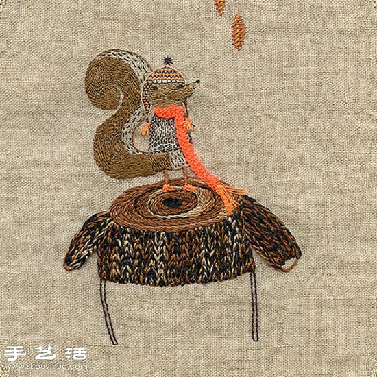 Adriana的自創(chuàng)刺繡品牌作品欣賞 -  rpnrmr.com