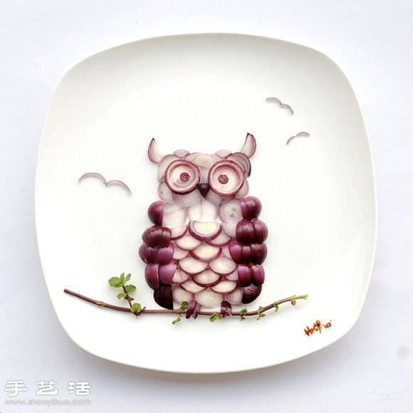 DIY令人垂涎三尺的可愛(ài)食物擺盤(pán) -  rpnrmr.com