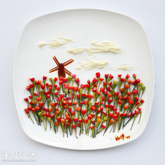 DIY令人垂涎三尺的可愛(ài)食物擺盤(pán) -  rpnrmr.com