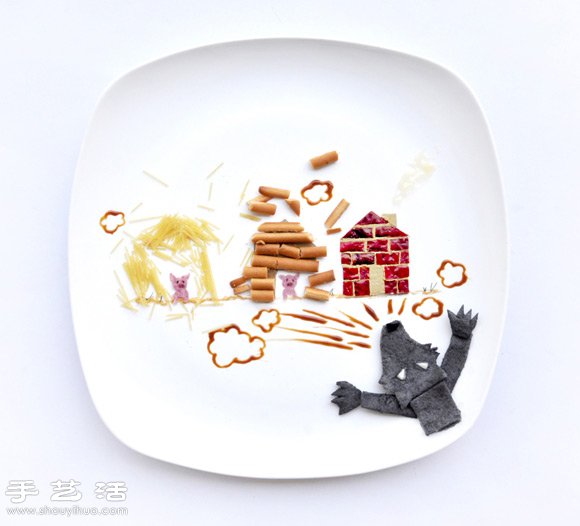 DIY令人垂涎三尺的可愛(ài)食物擺盤(pán) -  rpnrmr.com